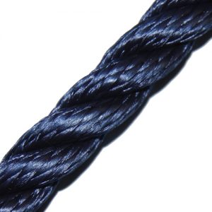 T.c. 064518NB 3-strengs polyester 18mm navy Tuned Rigs & ropes