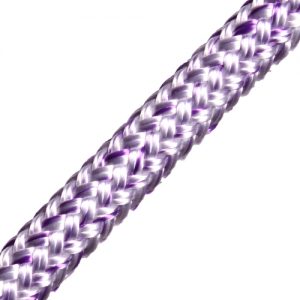 96080200686 dyneema cruising 8mm wit/paars Tuned Rigs & ropes