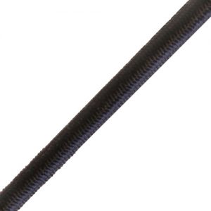49060100900 elastiek 6 mm zwart Tuned Rigs & ropes