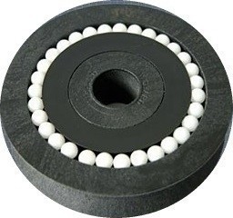 32mm gelagerde kunststof schijf